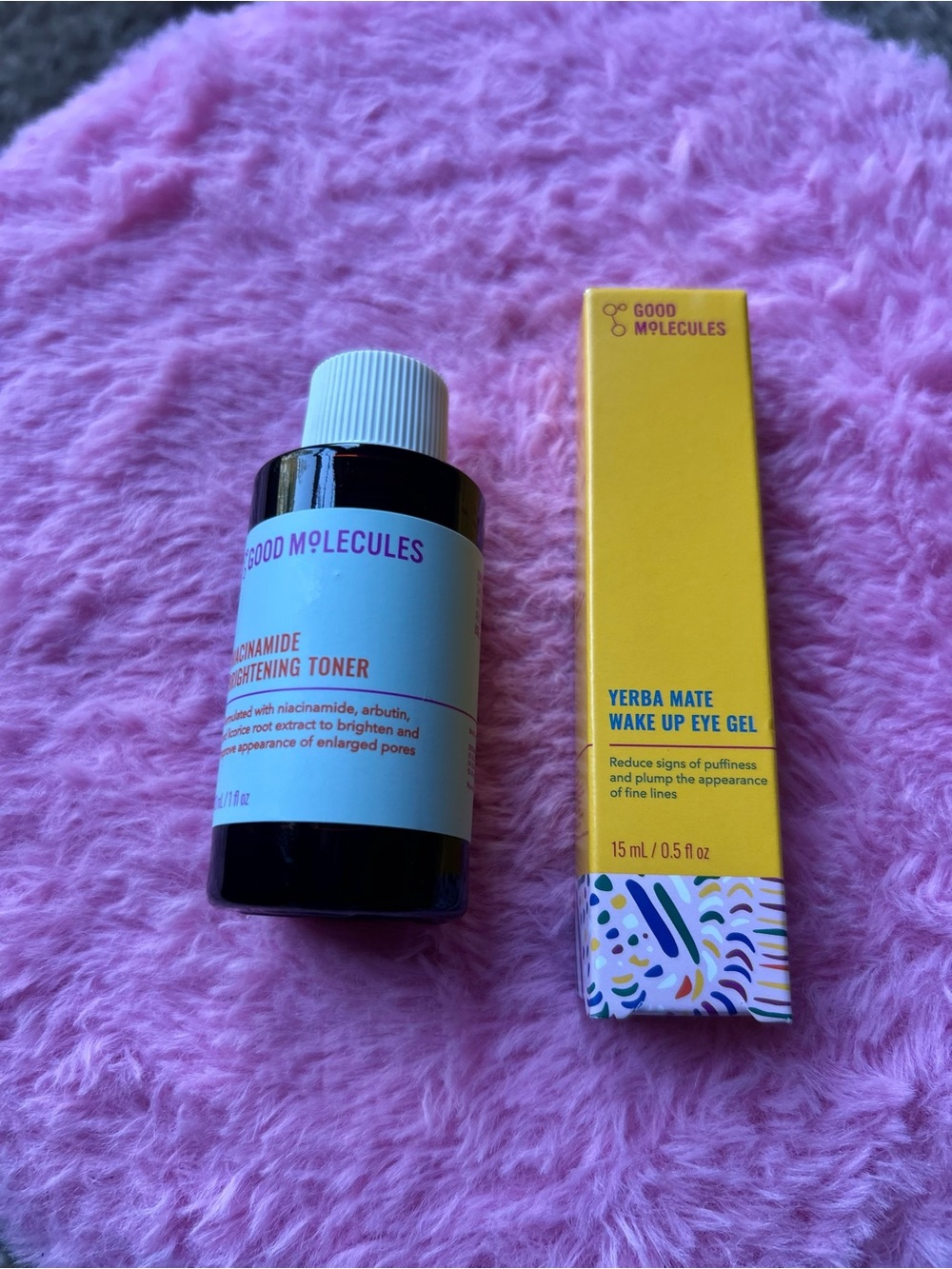 Good Molecules Yerba Mate Wake Up Eye Gel — Brightening Toner